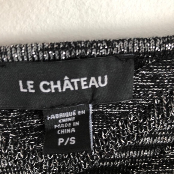 Le château chevron black metallic tank top - Picture 5 of 7
